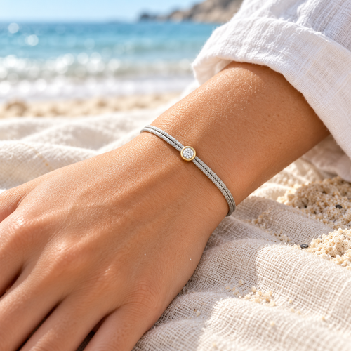 Cuty Lab Diamant Armband "bordeaux"