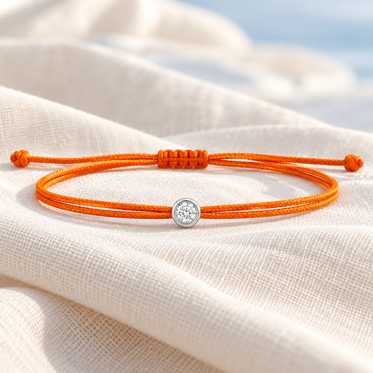 Cuty Lab Diamant Armband "orange"
