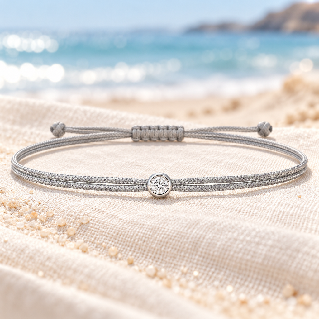 Cuty Lab Diamant Armband "bordeaux"