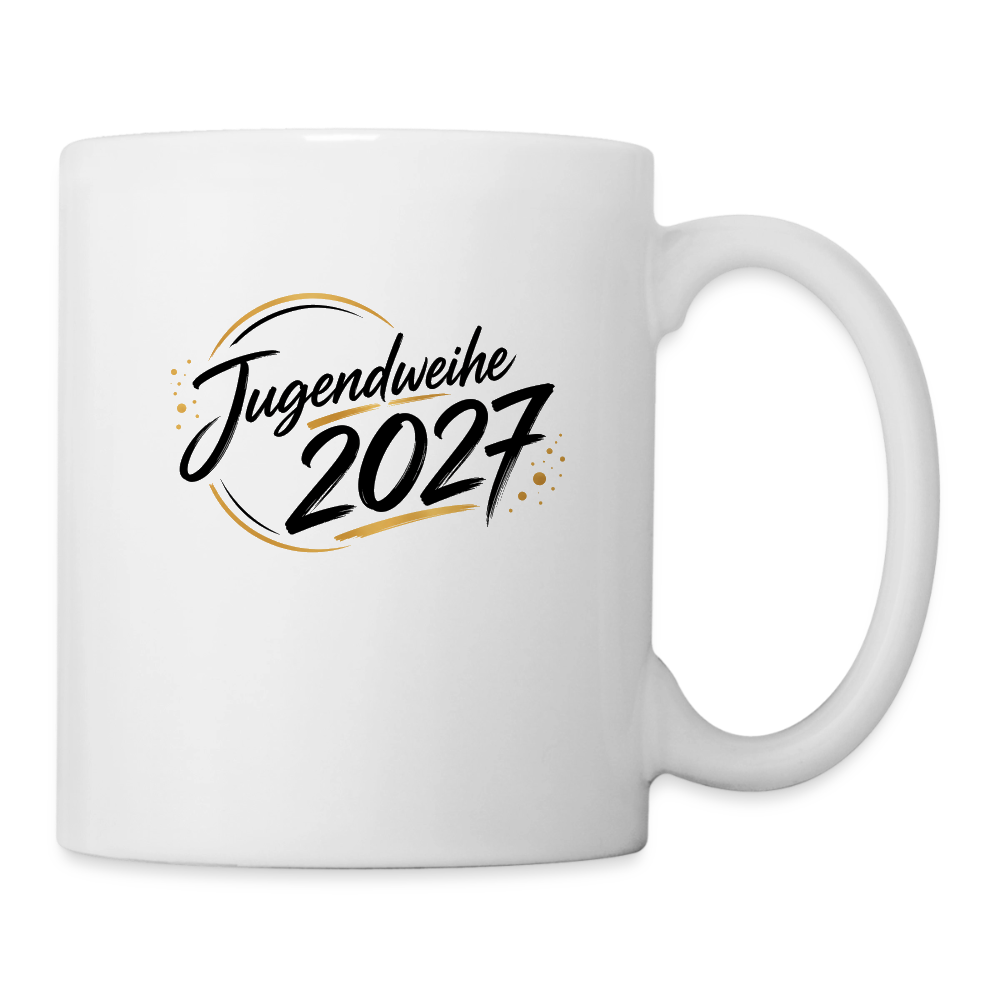 Jugendweihe Becher 2027 - Weiß