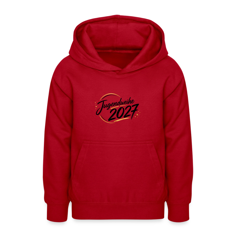Teenager Hoodie "Jahreslogo 2027" - Rot
