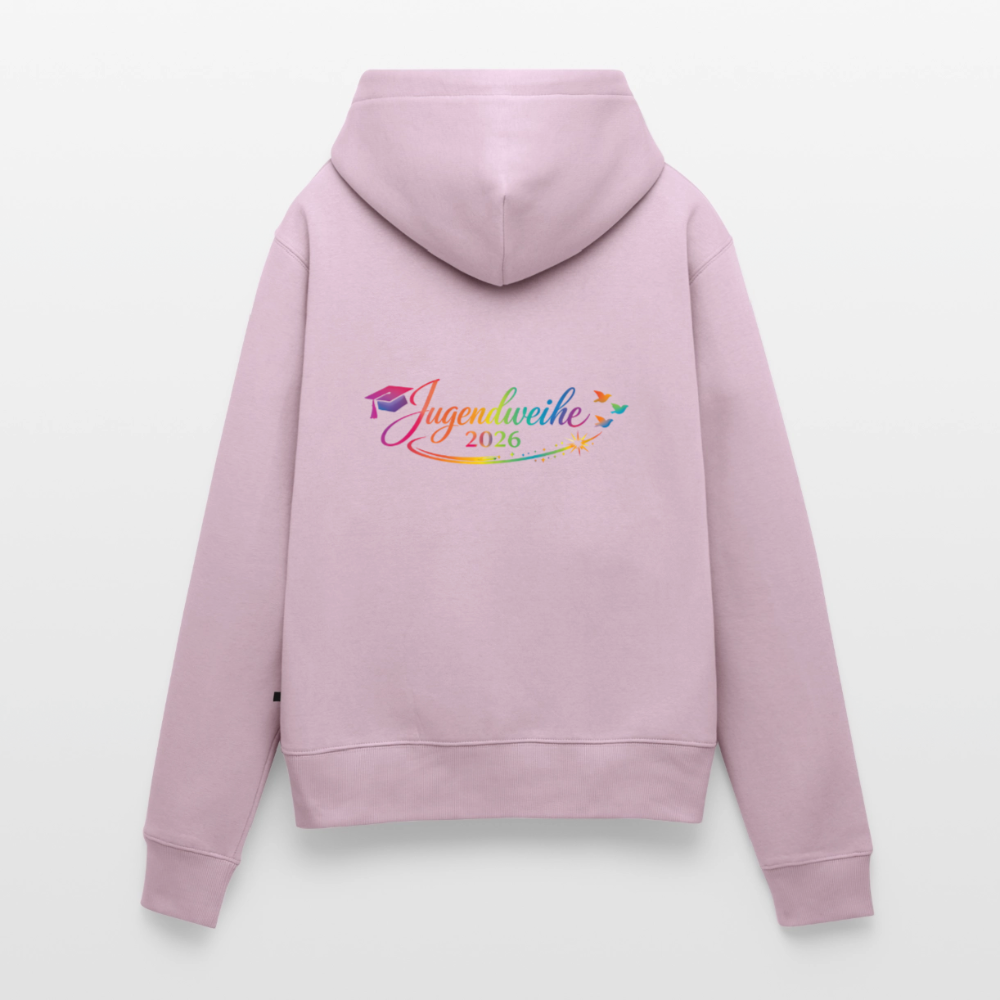 Frauen Premium Hoodie "Jahreslogo 2026" - Altrosa