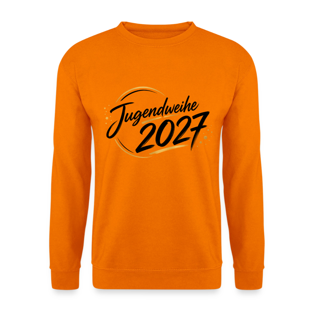 Unisex Pullover " Jahreslogo 2027" - Orange