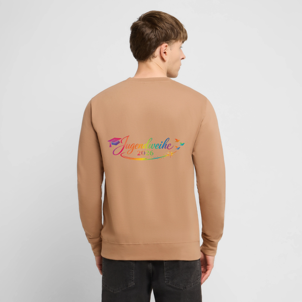 Unisex Pullover " Jahreslogo 2026" - Mocca