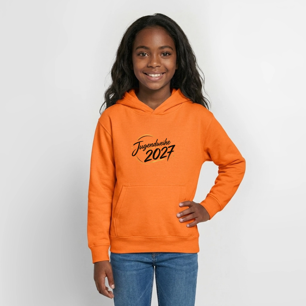 Teenager Hoodie "Jahreslogo 2027" - Orange