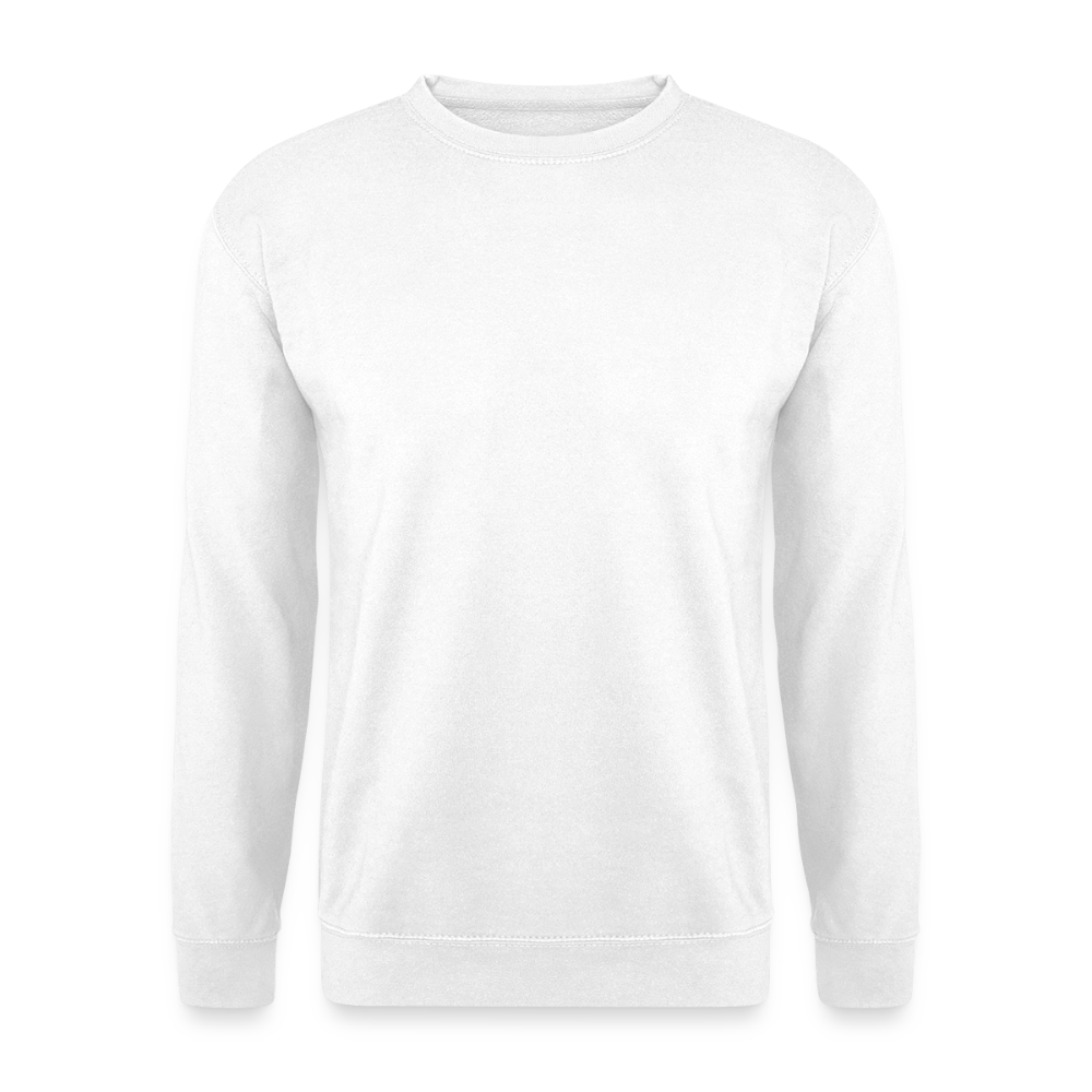 Unisex Pullover " fast Erwachsen pink" - Weiß