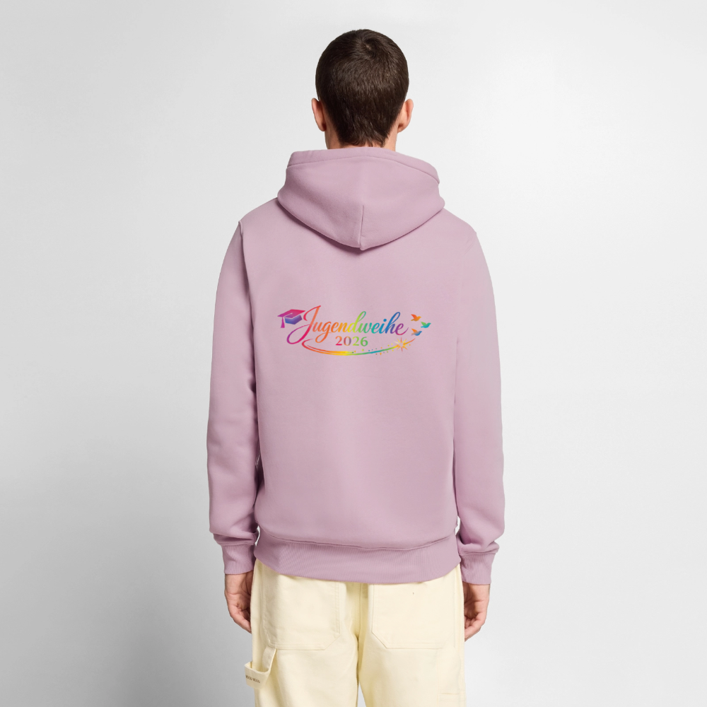 Männer Premium Hoodie "Jahreslogo 2026" - Altrosa