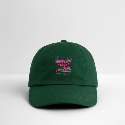 Baseballkappe "fast Erwachsen pink" - Flaschengrün