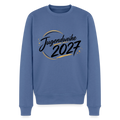 Männer Premium Pullover " Jahreslogo 2027" - Taubenblau