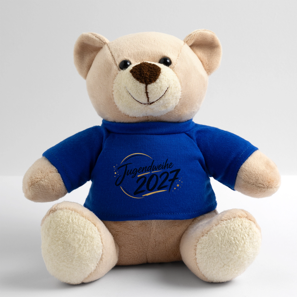 Teddy mit Jahreslogo 2027 - Königsblau
