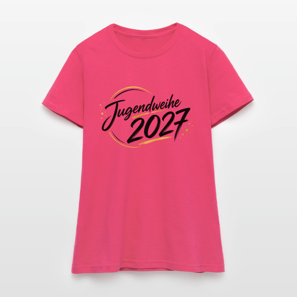 Frauen T-Shirt "Jahreslogo 2027" - Azalea