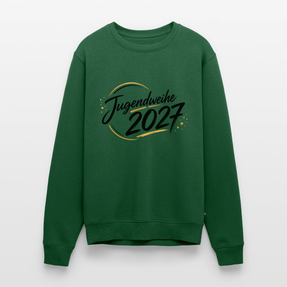 Männer Premium Pullover " Jahreslogo 2027" - Flaschengrün