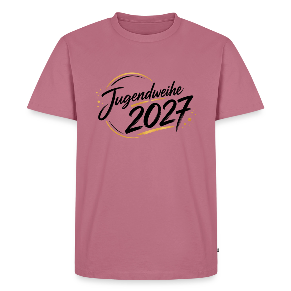 Männer Premium T-Shirt Nachhaltig " Jahreslogo 2027" - Mauve