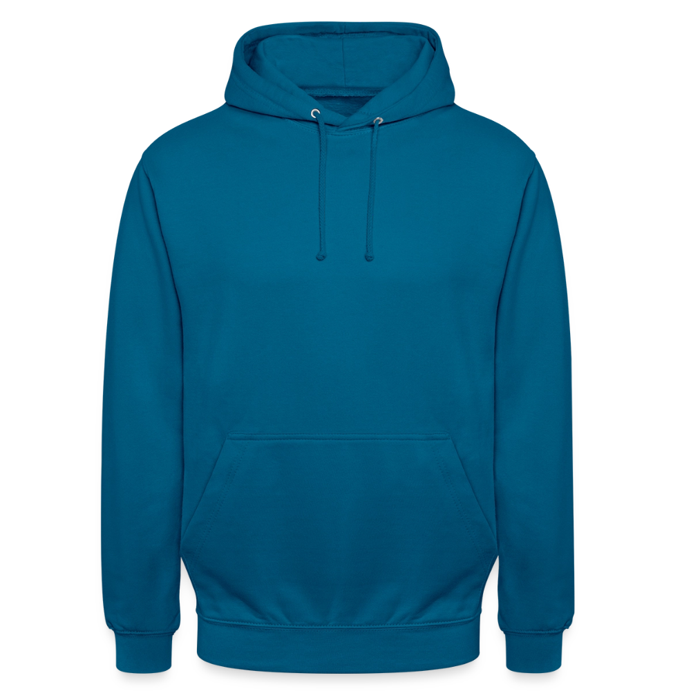 Unisex Hoodie "fast Erwachsen pink" - Tiefseeblau 