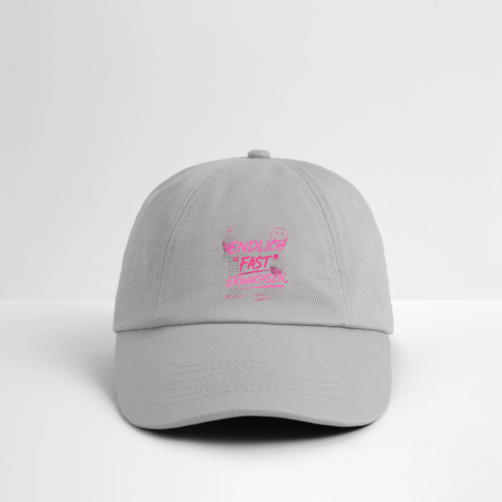 Baseballkappe "fast Erwachsen pink" - Grau