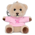 Teddy Schlüsselanhänger " fast Erwachsen pink" - Rosa