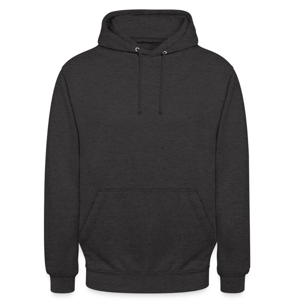 Unisex Hoodie "fast Erwachsen pink" - Anthrazit