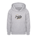 Teenager Hoodie "Jahreslogo 2027" - Hellgrau meliert