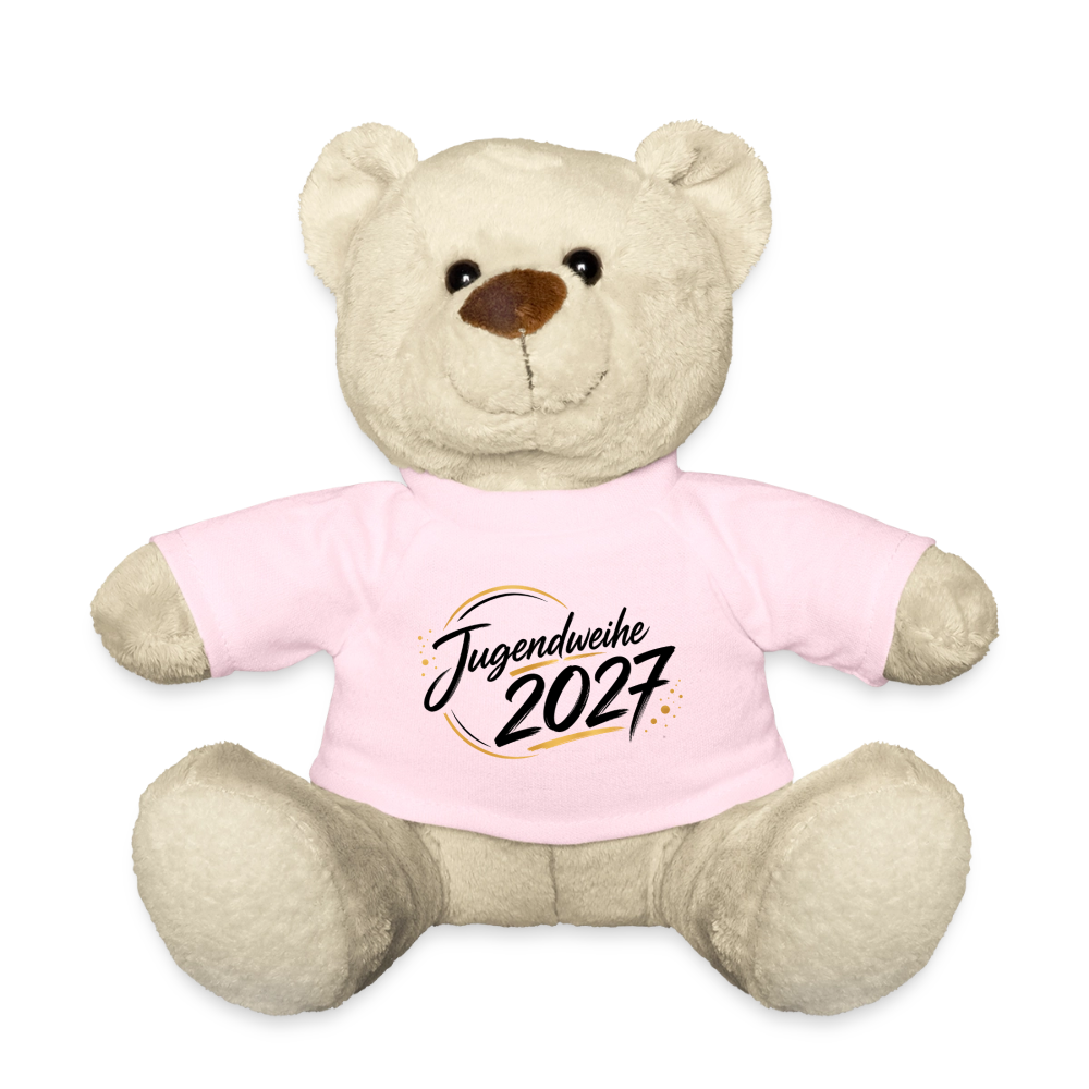 Teddy mit Jahreslogo 2027 - Hellrosa