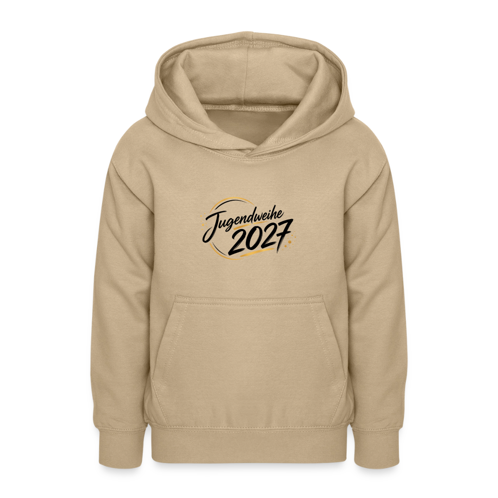 Teenager Hoodie "Jahreslogo 2027" - Sand