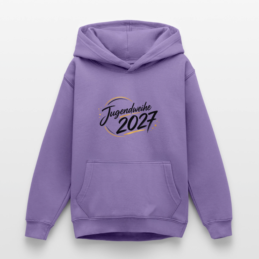 Teenager Hoodie "Jahreslogo 2027" - Lavendel