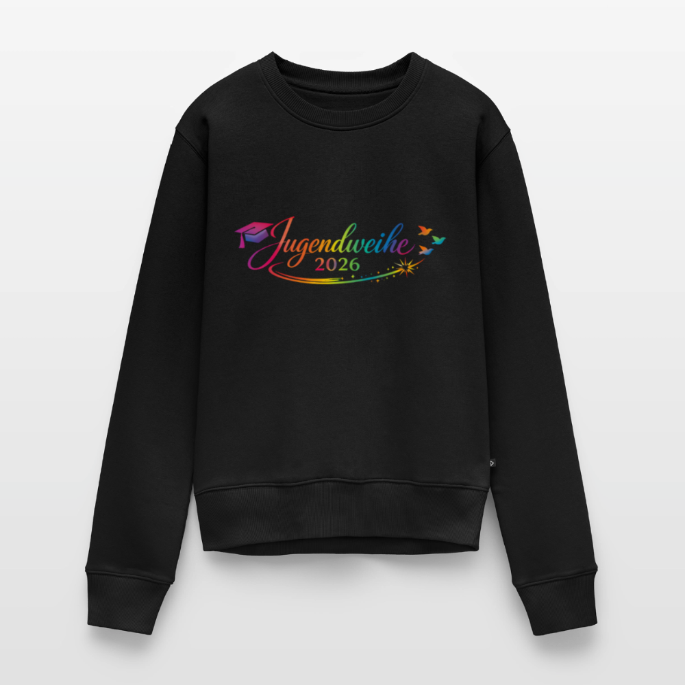 Frauen Premium Pullover " Jahreslogo 2026" - Schwarz