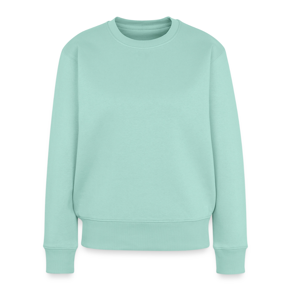Frauen Premium Pullover " fast Erwachsen pink" - Mint 