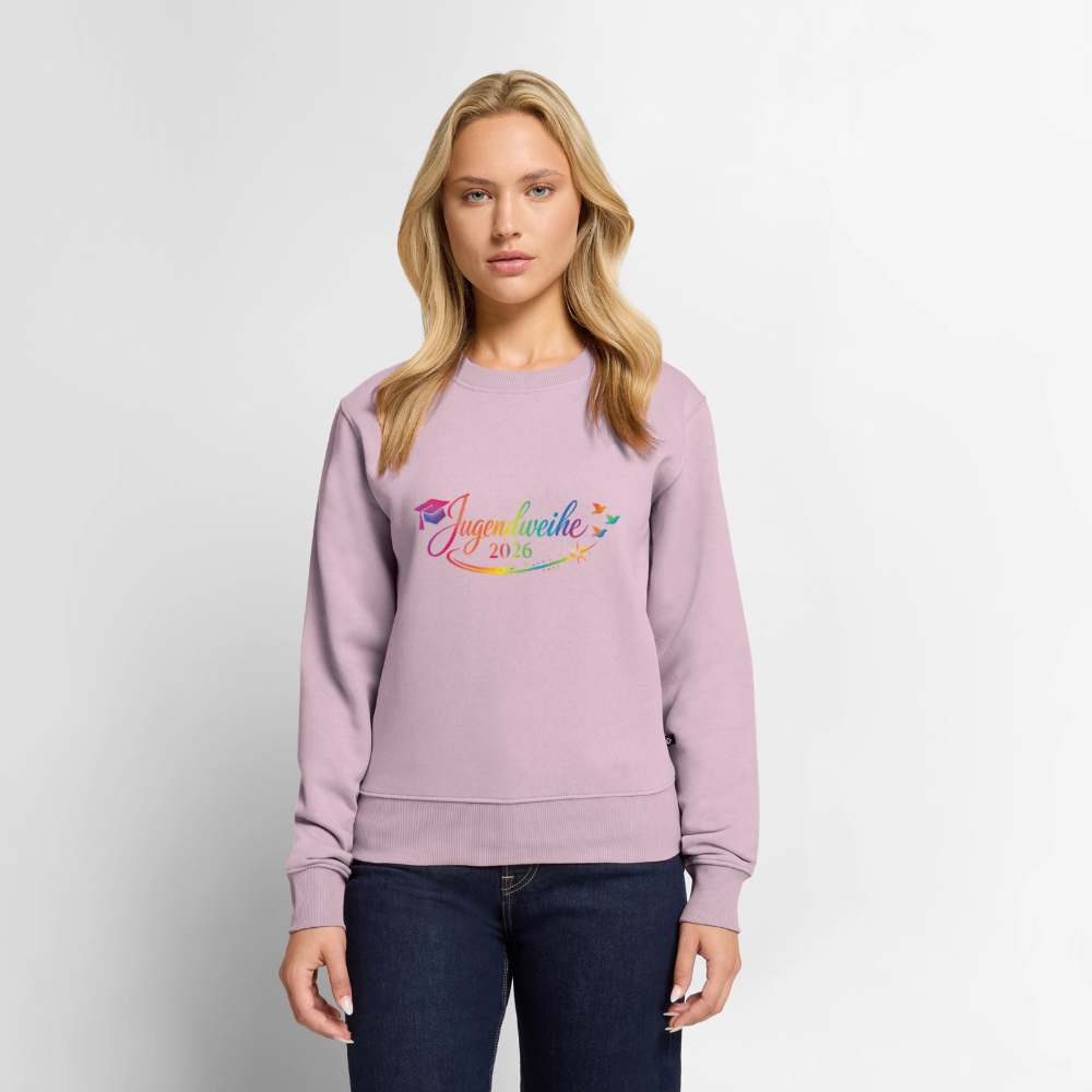 Frauen Premium Pullover " Jahreslogo 2026" - Altrosa