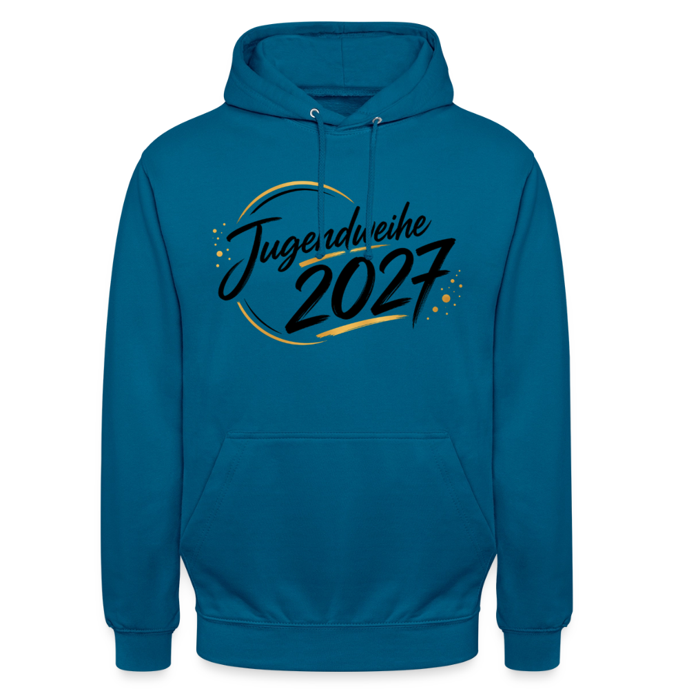 Unisex Hoodie "Jahreslogo 2027" - Tiefseeblau 