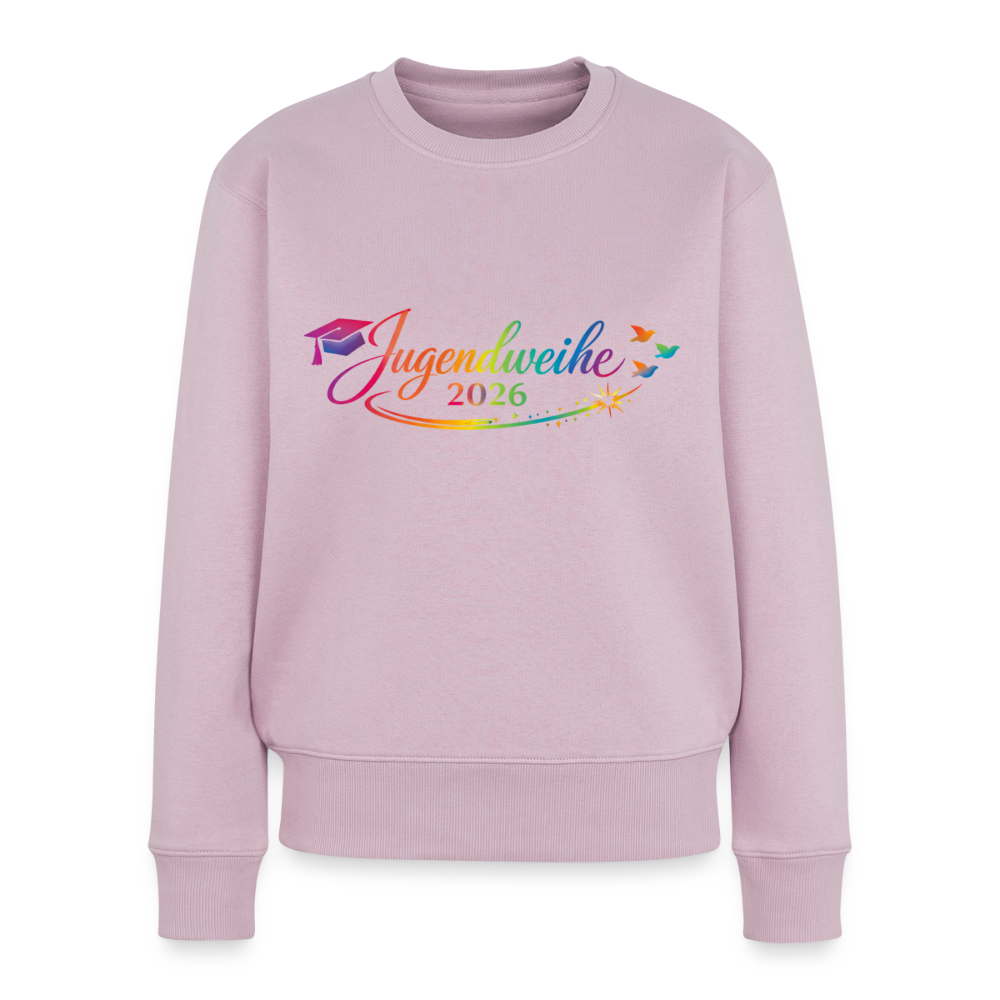 Frauen Premium Pullover " Jahreslogo 2026" - Altrosa
