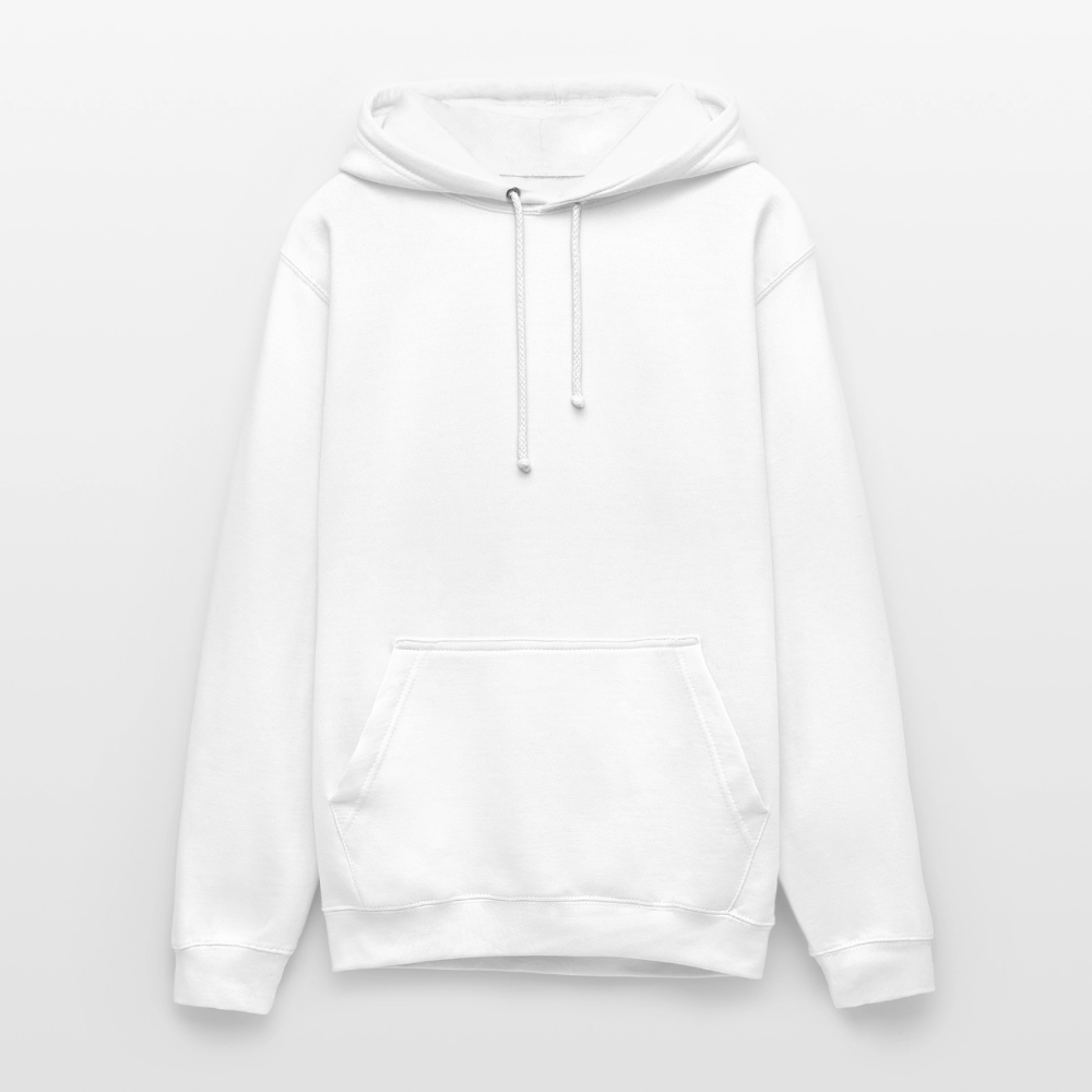Unisex Hoodie "fast Erwachsen pink" - Weiß