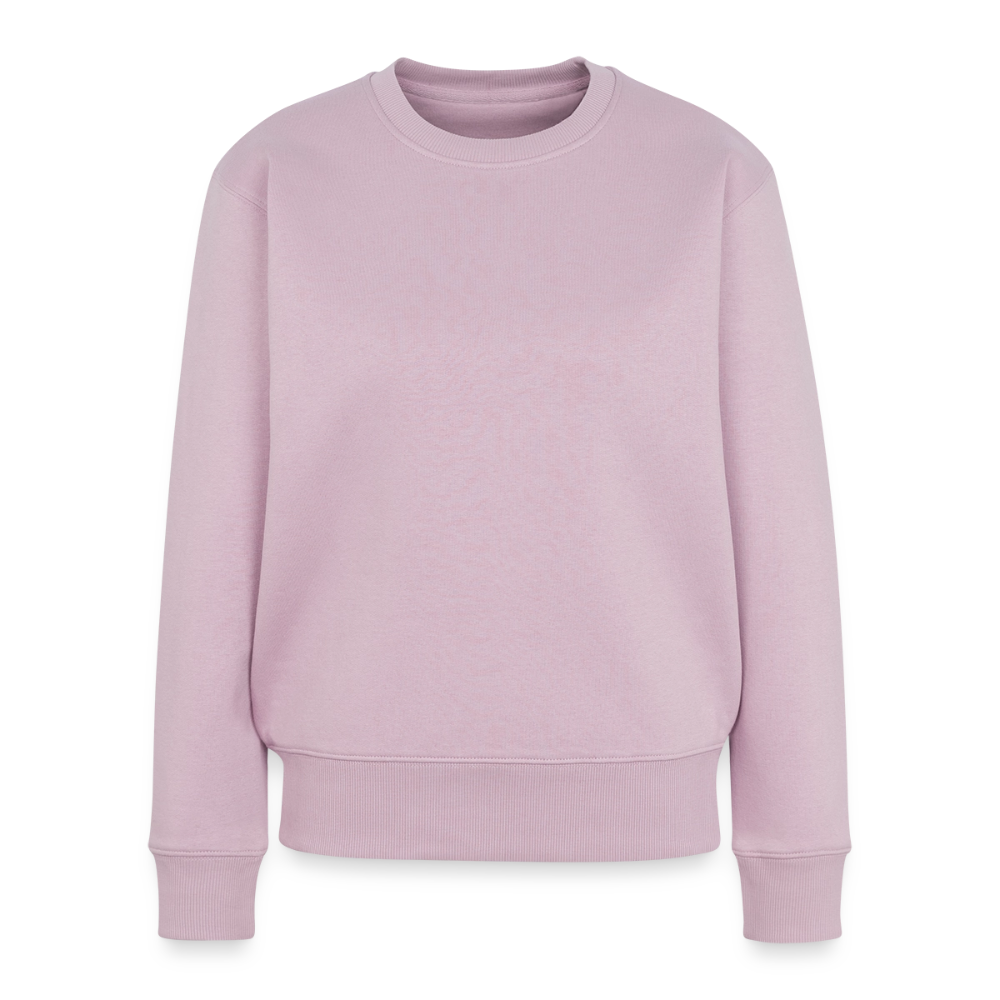 Frauen Premium Pullover " fast Erwachsen pink" - Altrosa