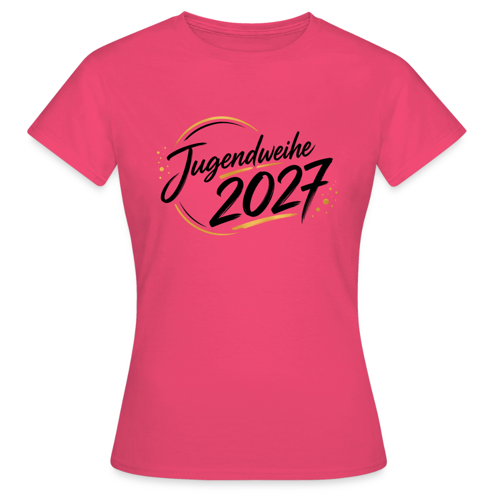 Frauen T-Shirt "Jahreslogo 2027" - Azalea