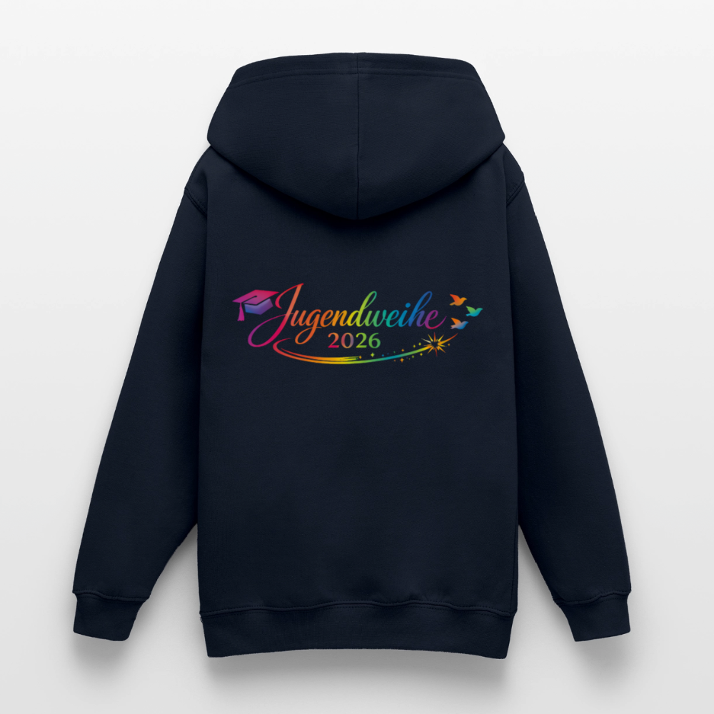 Teenager Hoodie "Jahreslogo 2026" - Navy