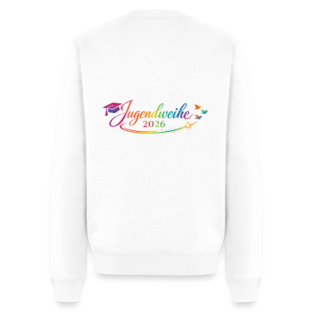 Männer Premium Pullover " Jahreslogo 2026" - Weiß