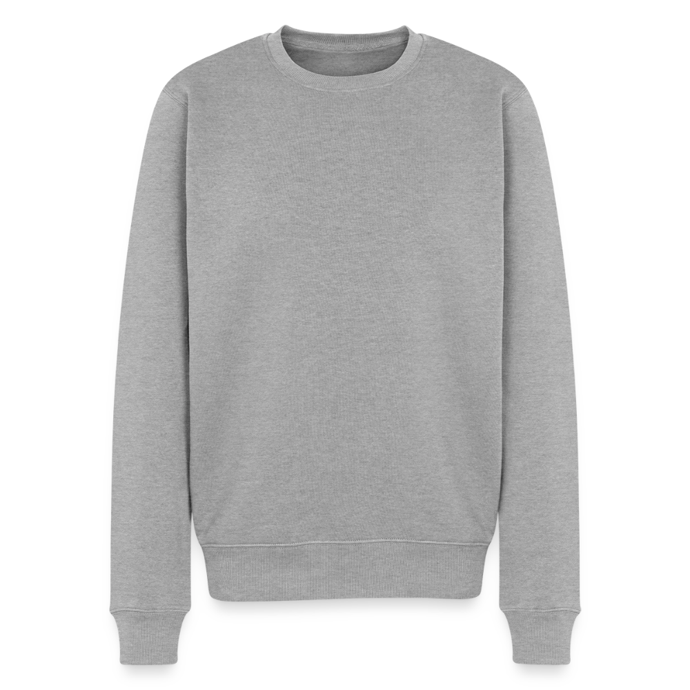 Männer Premium Pullover " Jahreslogo 2026" - Grau meliert