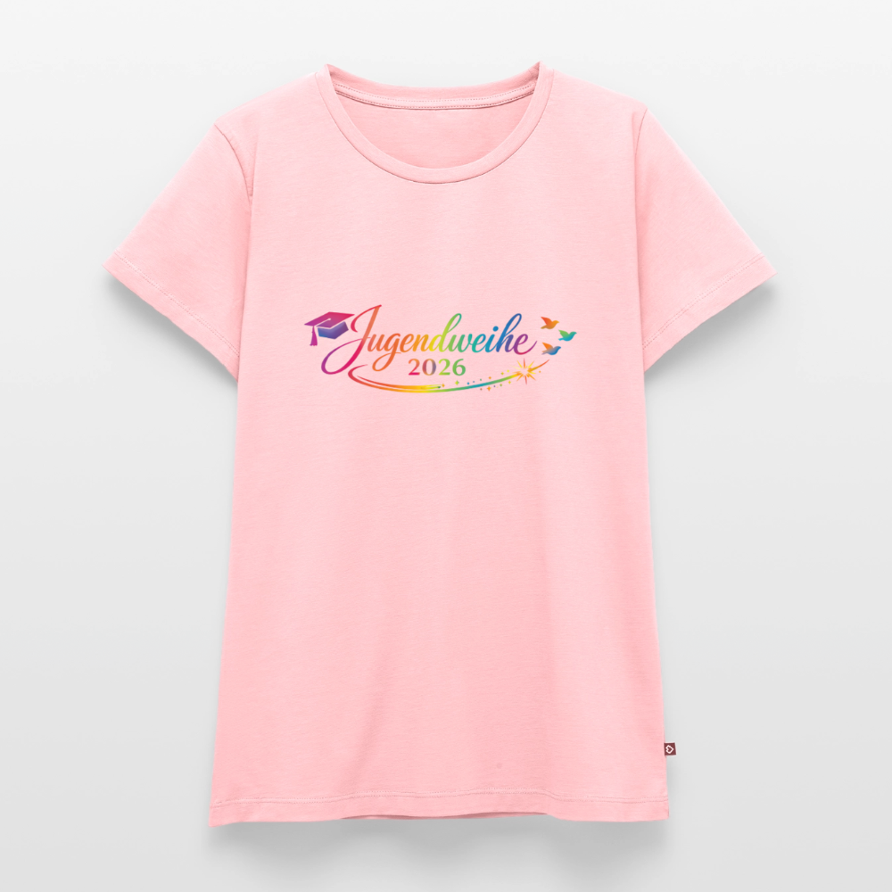 Frauen Premium T-Shirt nachhaltig "Jahreslogo 2026" - Rosa