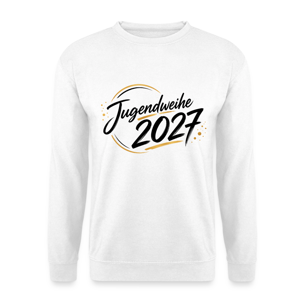 Unisex Pullover " Jahreslogo 2027" - Weiß
