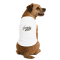 Premium Organic Hunde-T-Shirt "Jahreslogo 2027" - Weiß