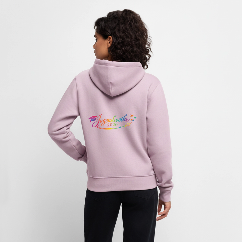 Frauen Premium Hoodie "Jahreslogo 2026" - Altrosa