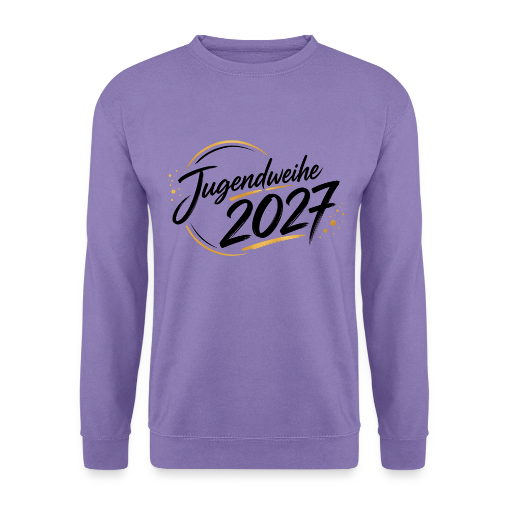 Unisex Pullover " Jahreslogo 2027" - Lavendel