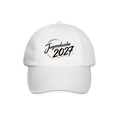 Baseballkappe "Jahreslogo 2027" - Weiß/Weiß