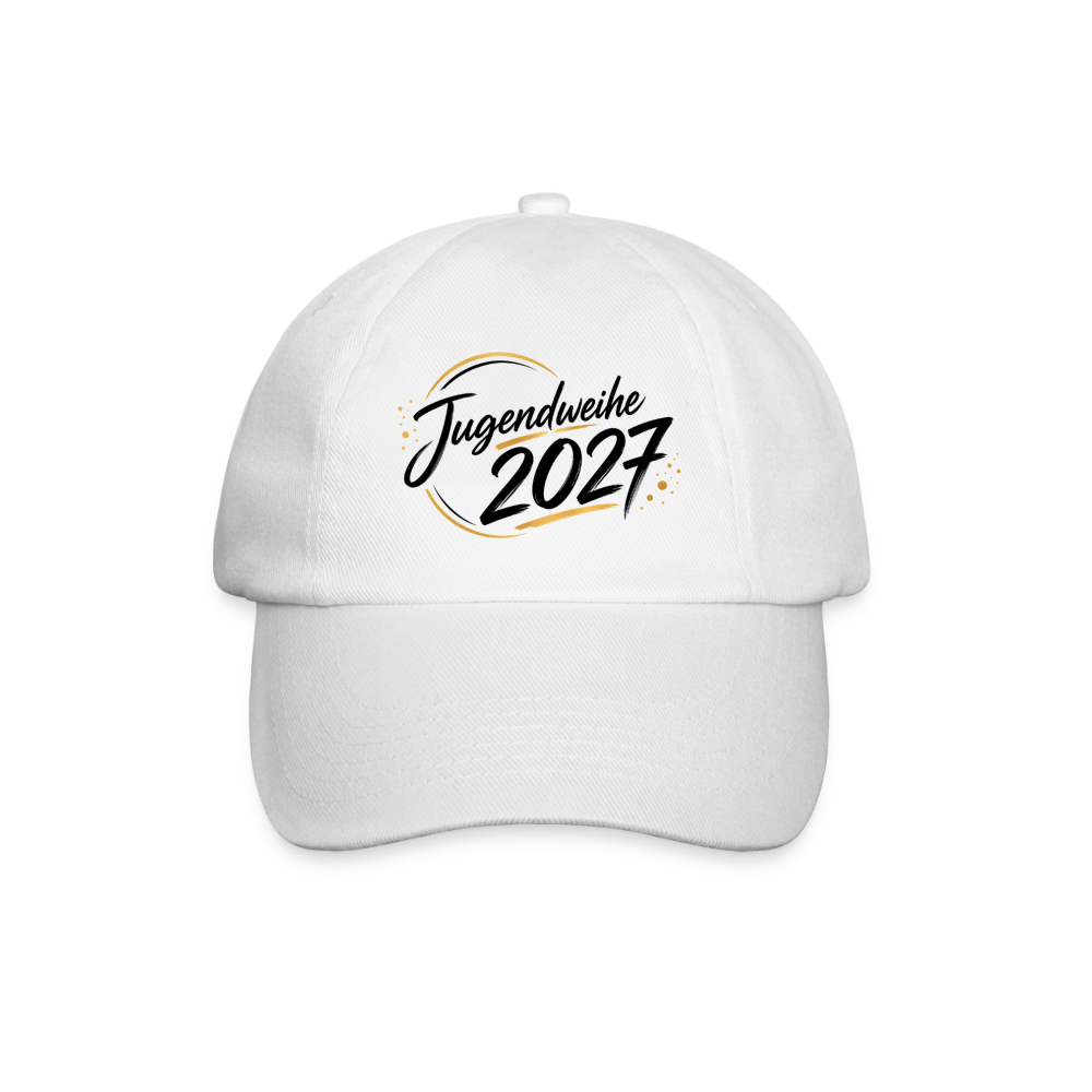 Baseballkappe "Jahreslogo 2027" - Weiß/Weiß