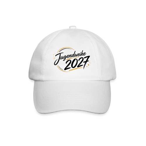 Baseballkappe "Jahreslogo 2027" - Weiß/Weiß