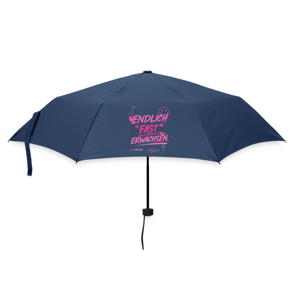 Regenschirm (klein) "fast Erwachsen pink"" - Navy