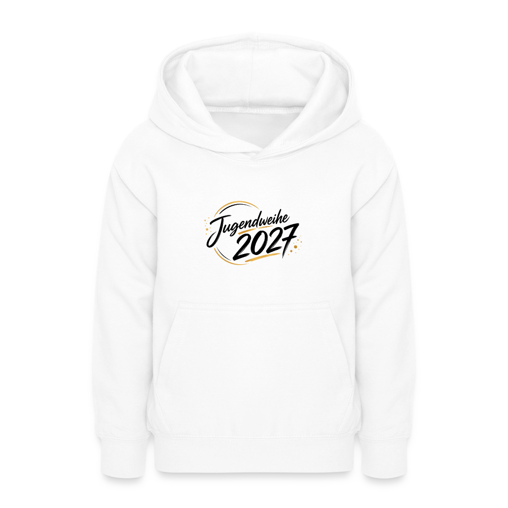 Teenager Hoodie "Jahreslogo 2027" - Weiß