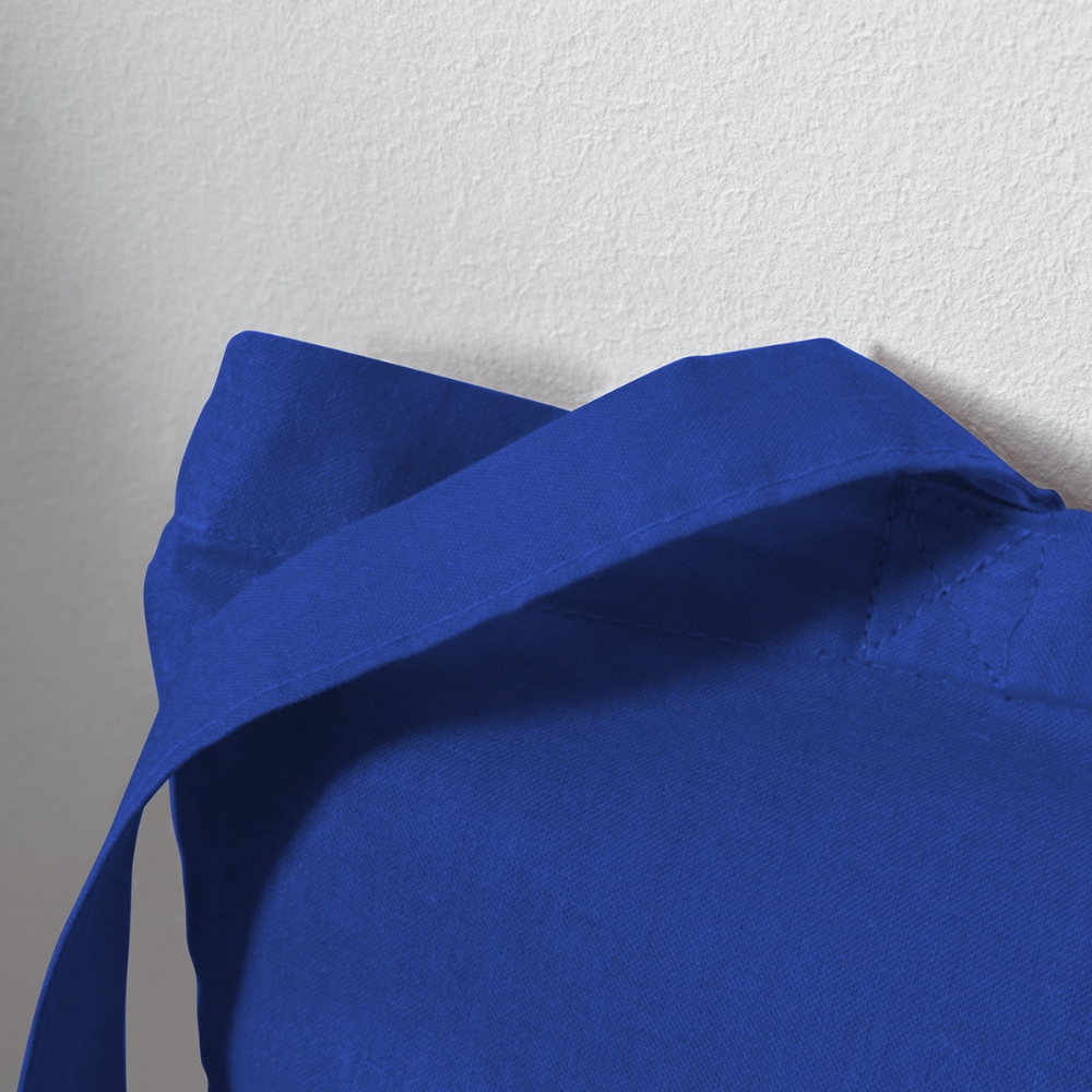 Stoffbeutel. "fast Erwachsen pink" - Royalblau
