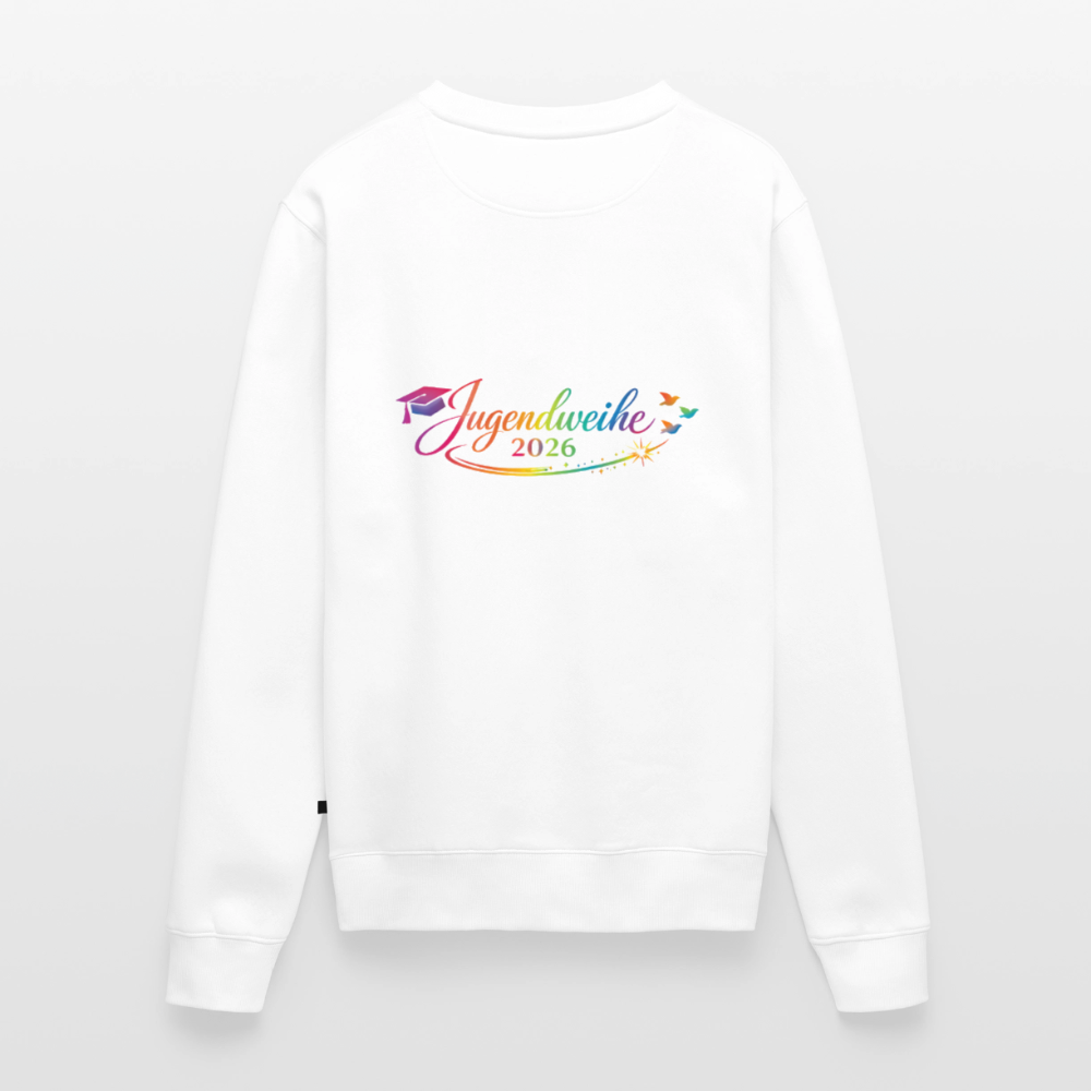 Männer Premium Pullover " Jahreslogo 2026" - Weiß