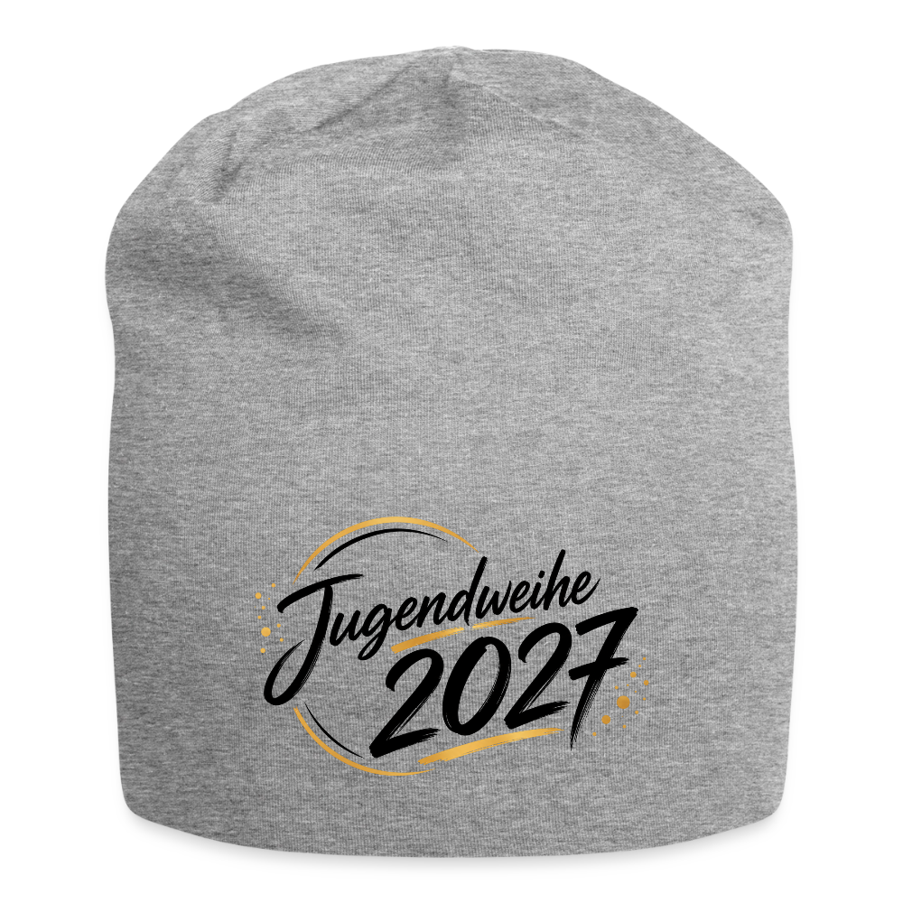 Jersey-Beanie "Jahreslogo 2027" - Grau meliert