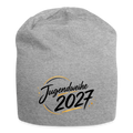 Jersey-Beanie "Jahreslogo 2027" - Grau meliert
